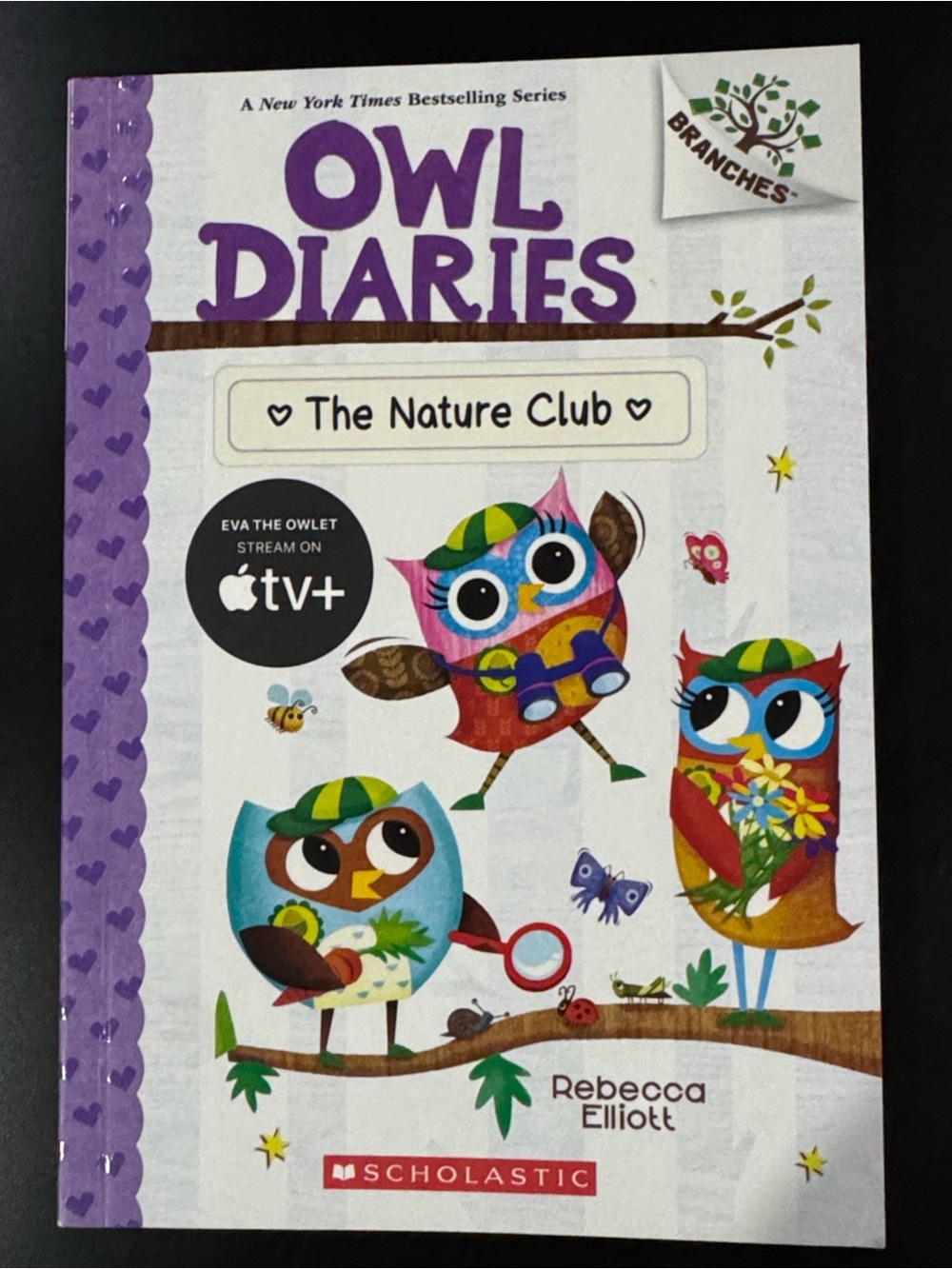 Owl Diaries #18: The Nature Club by Rebecca Elliott - Scholastic Softcover Novel